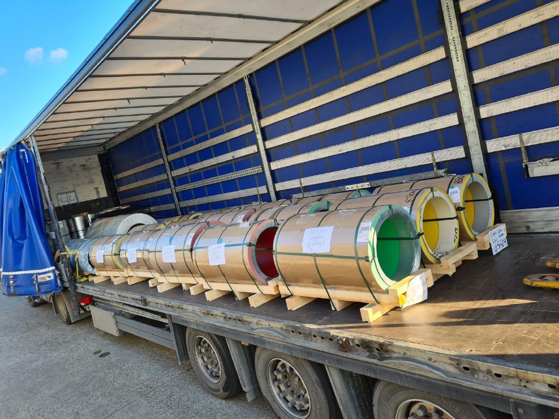 Raw material delivery