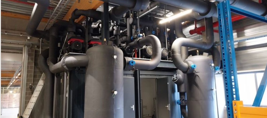 Armaflex-isolatie voor een HVAC-installatie