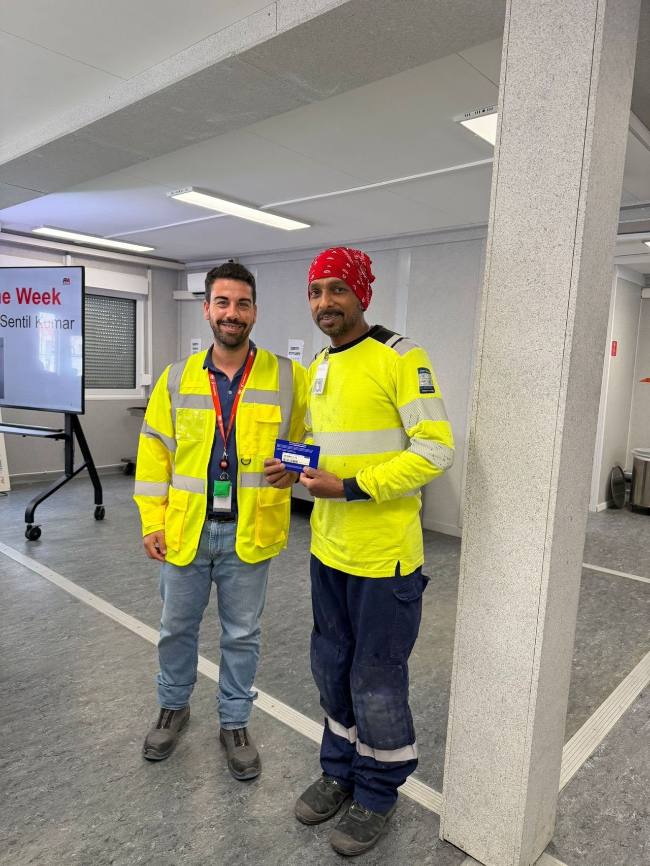 Our colleague named Best Employee for Safety