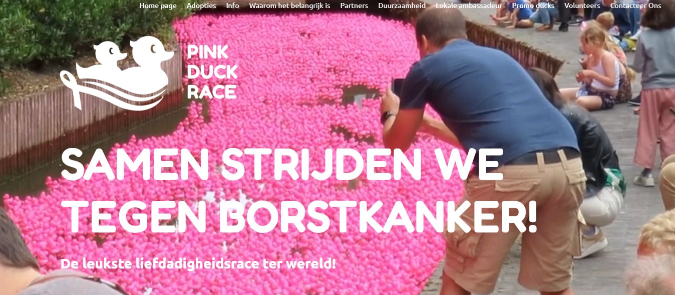 We support the Pink Duck Race